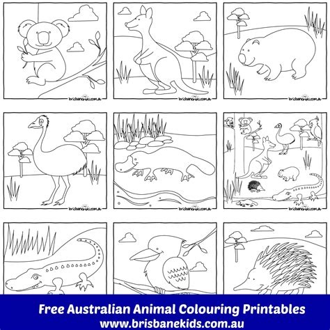 Australian Animals Printables Free - Totally Free Printables