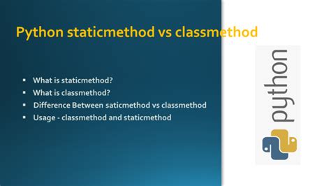 Class Method vs Method Python 的图像结果