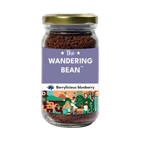 Berrylicious Blueberry Instant Coffee – The Wandering Bean - Flavored ...