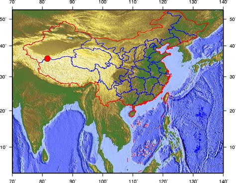 中国地震台网测定新疆于田县发生5.0级地震(图)-搜狐新闻