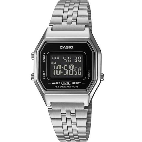 Grab this Casio LA680WA-1BDF Vintage D408 Digital Black Dial Women ...