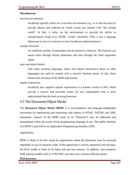 The Web ( Sjbit) [10CS73]- Notes-109-110 - beW eht gnimmargorP SC01 37 ...