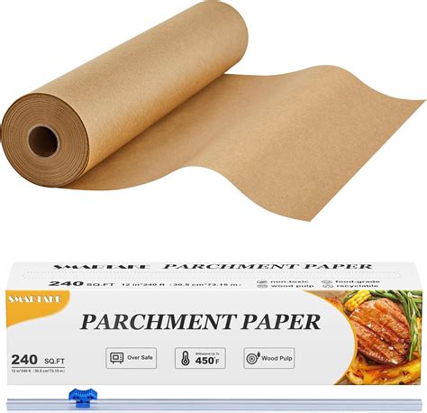 Amazon.com: SMARTAKE Parchment Paper Roll for Baking, 12 in x 240 ft ...