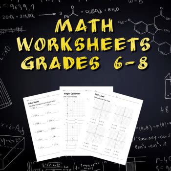 Image result for Middle School Math Worksheets