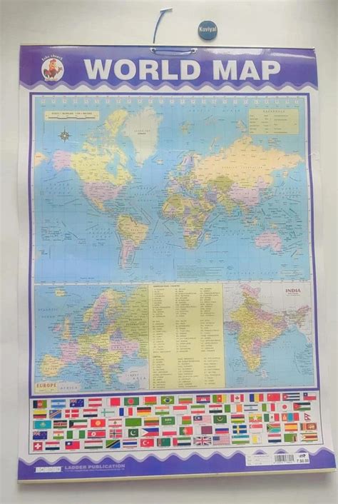 World Map Chart – Kuviyal