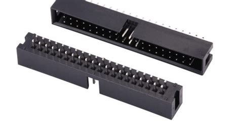 Buy Shrouded Male Header - 2x20 - 2.54mm Pitch - 40 pin IDC connector ...