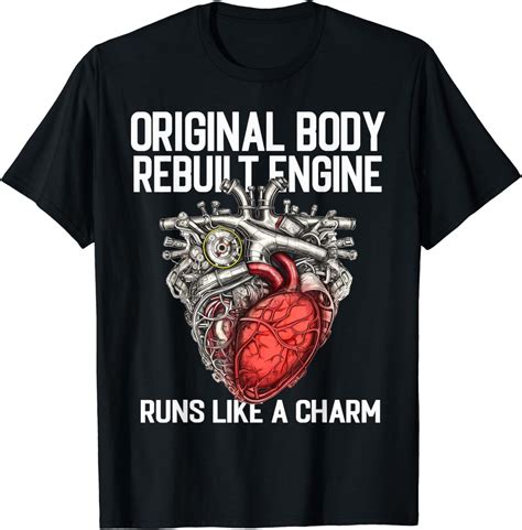 Funny Open Heart Surgery Recovery Survivor for Men Bypass T-Shirt - Walmart.com