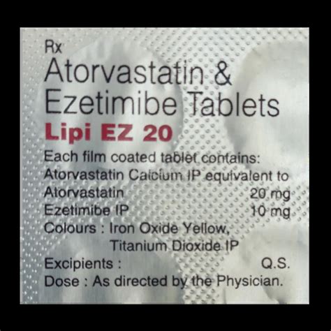 LIPI EZ 20MG TABLET 10'S Price, Uses, Side Effects & Substitutes | Medkart