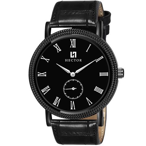 Buy HECTOR Black Chronograph Working Analog Watch for Men HC27 at Amazon.in
