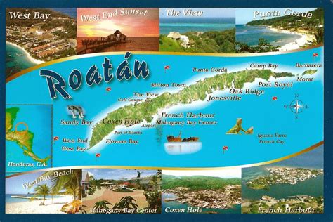 Where Is Roatan Honduras On The Map at Kimberly Borges blog