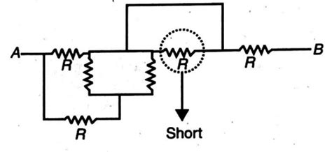 In the figure show, if the equivalent resistance between points A and B ...