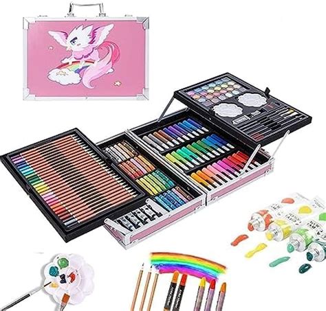 JASANI SONS Artist Colour Set Unicorn Color Box with Multiple Coloring ...