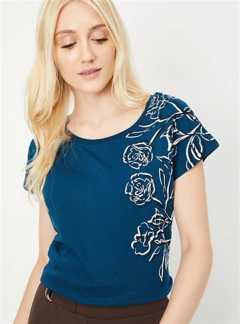 Buy Women Graphic Printed T-shirt Online at just Rs. 399.0 ...