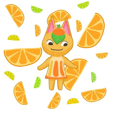 Fan art of Tangy from Animal Crossing. By me! : r/fanart