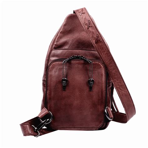 Sling Leather Backpack | Concealed Carry Purse for Women – Lady Conceal