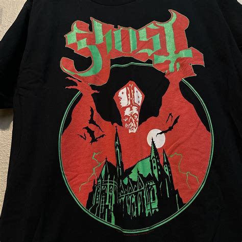 Ghost Band Shirt Opus limited glow-in-the-dark... - Depop