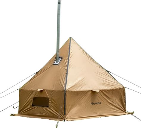Amazon.com : Camping Hot Tent Four Season Tent, Firestone Square Tipi ...