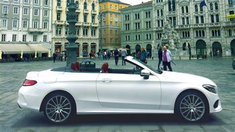 Mercedes Benz roofless C-Class review | GQ India | GQ India