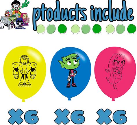 Teen Titans Go Party Decoration Teen Titans Go Party Theme Banners ...