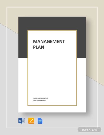 Management Plan Example 的图像结果