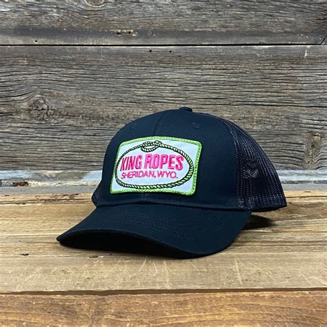 YOUTH Original Patch Trucker Hat - Black – King Ropes
