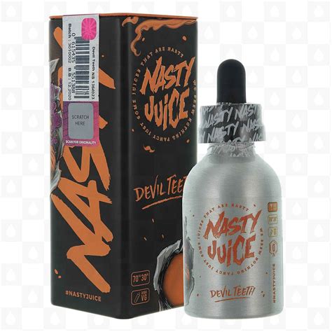 Devil Teeth by Nasty Juice E Liquid | 50ml Short Fill - RedJuice UK