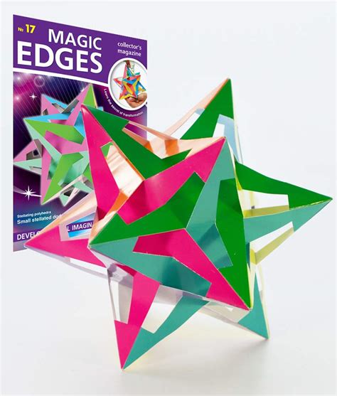 Polyhedra Magic Edges 17 Escher Geometric Solid Small Stellated ...