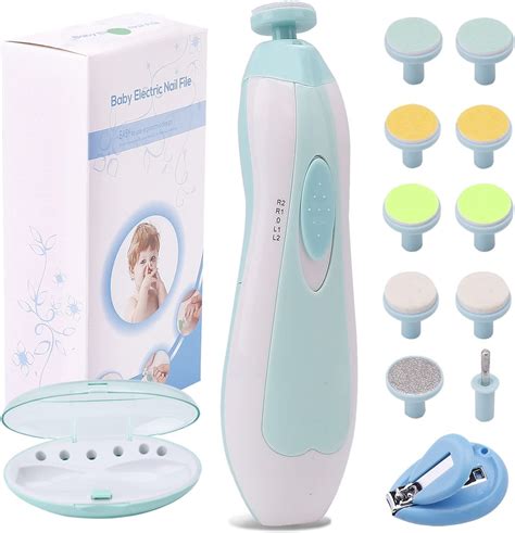 Amazon.com: Baby Nail Trimmer Electric Nail File Baby Nail Clippers ...