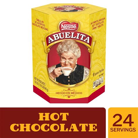 Nestle Abuelita Mexican Hot Chocolate Tablets, 19 oz, Box | Sabores De ...