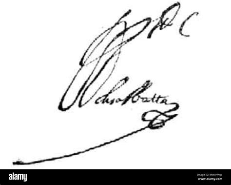 . Signature of Garcia Sarmiento de Sotomayor, Spanish viceroy of Peru ...