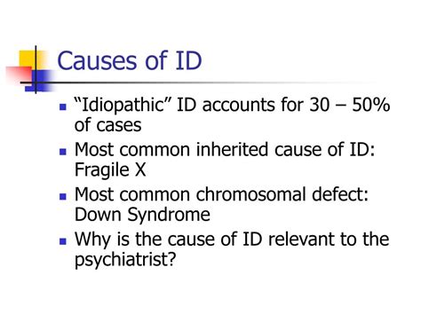 Image result for Intellectual Disability Causes
