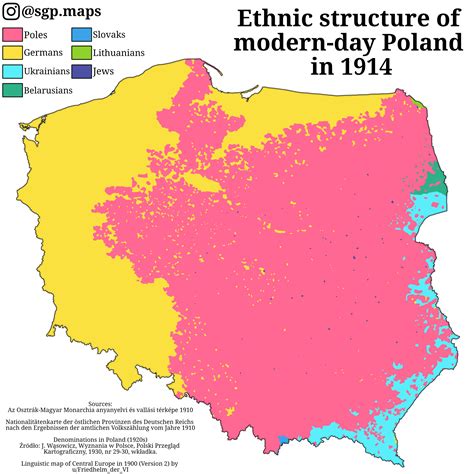 Ethnic Poles, Germans & Other Groups Living Within The Borders Of ...