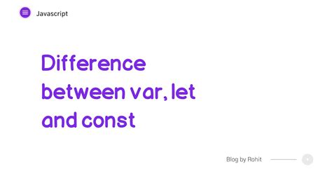 Image result for Var Let Const JavaScript