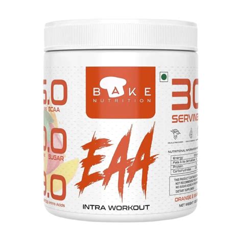 Buy Bake Nutrition EAA (Essential Amino Acids) 30 Serving Online ...