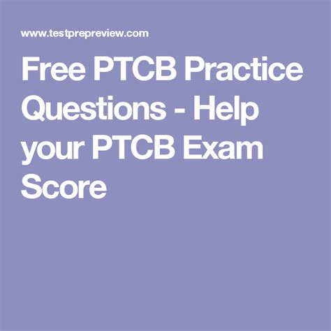 Image result for Past PTCB Questions