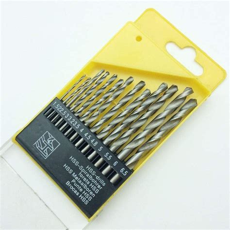TIVANY Drill Bit Set, Bits for Electric Manual Drilling Machine -13 ...