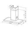 House Chimney 90cm Baffle Filter|3D Kitchen Chimney High Suction Power ...