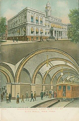 The Glamorous but Abandoned City Hall Station on the New York City ...