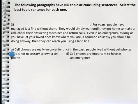 Image result for Structured Paragraph Examples