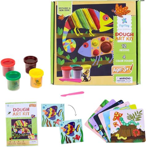 Lattooland Timeless Clay Dough Kit | Chemical Free Clay | Taste-Safe ...