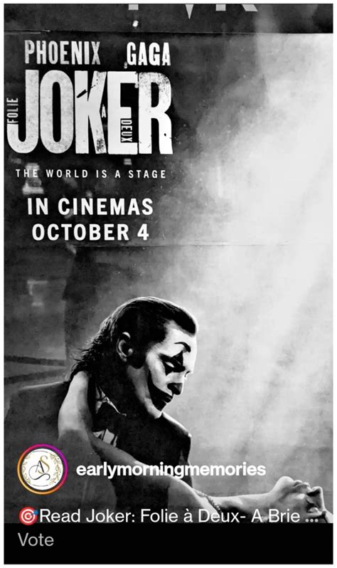 Joker : Folie á Duex – Early Morning Memories