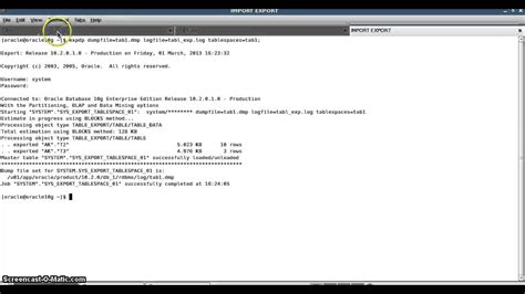 Image result for Impdp Command Examples