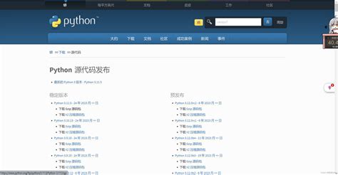 www Python.org 的图像结果