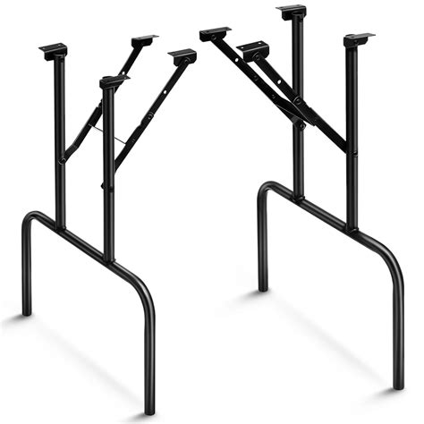 Tandefio 2 Pack Folding Table Legs 28in Banquet Foldable Table Legs ...