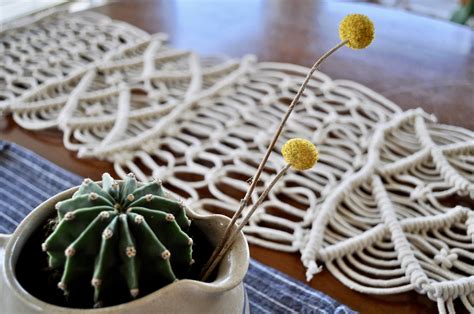 Macrame Table Instructions 的图像结果