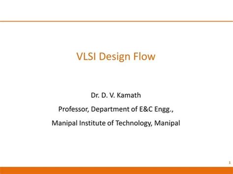 Image result for Ppt for ASIC Design Flow