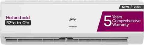 Flipkart.com | Buy Godrej 2024 Model 1.5 Ton 3 Star Hot and Cold Split ...