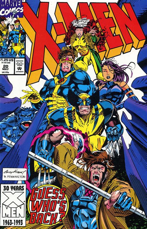 X-Men #20. 1993 | Marvel comics covers, Xmen comics, X men