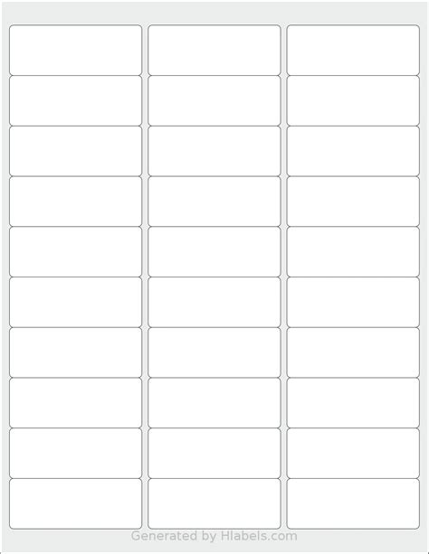 BusinessSource® BSN21050 Label Template | Print Online Instantly