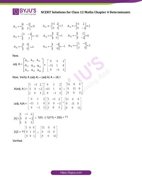 Image result for Maths Chapter 4 Class 12 PDF